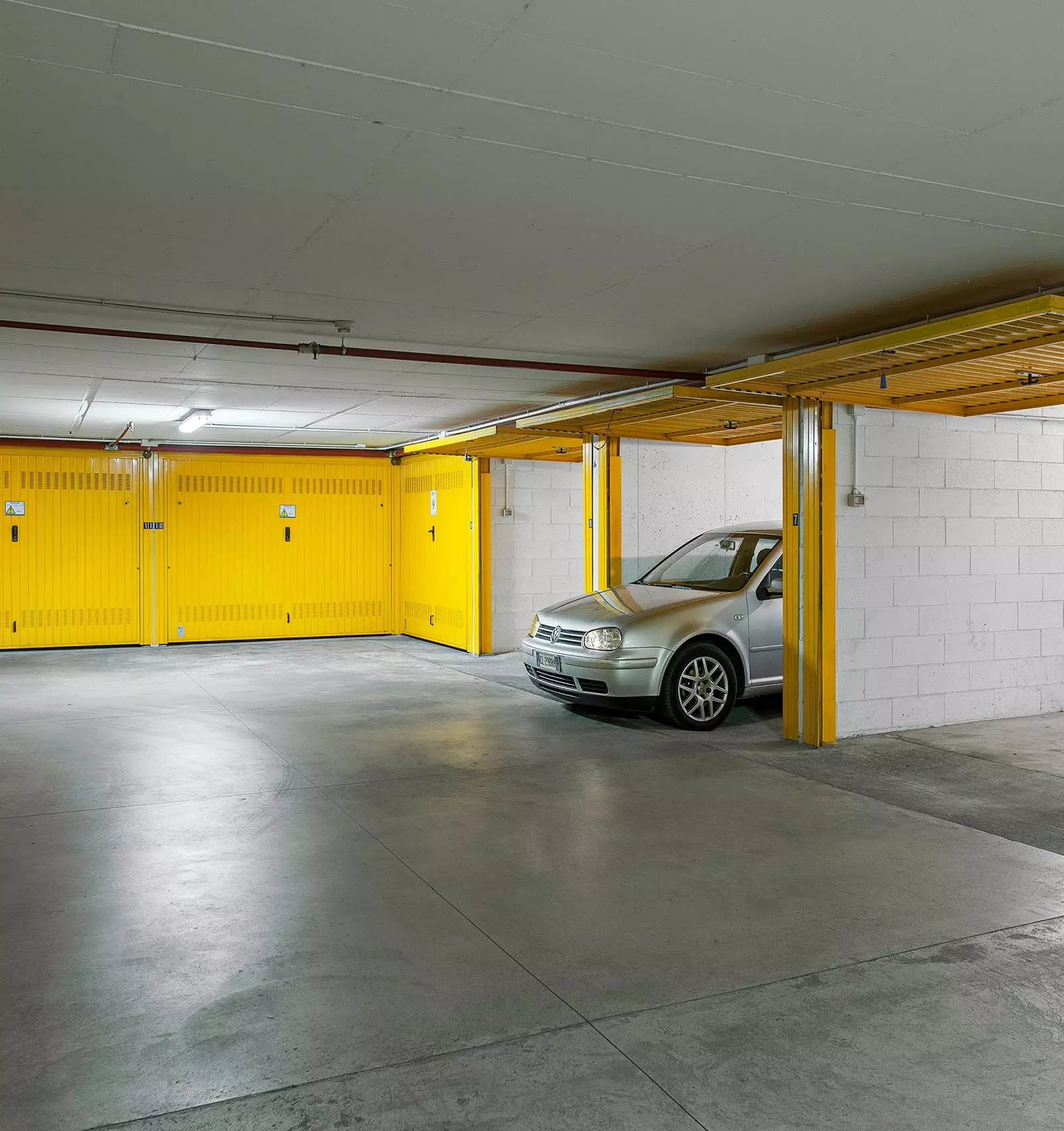Il parcheggio privato del Relais Empire