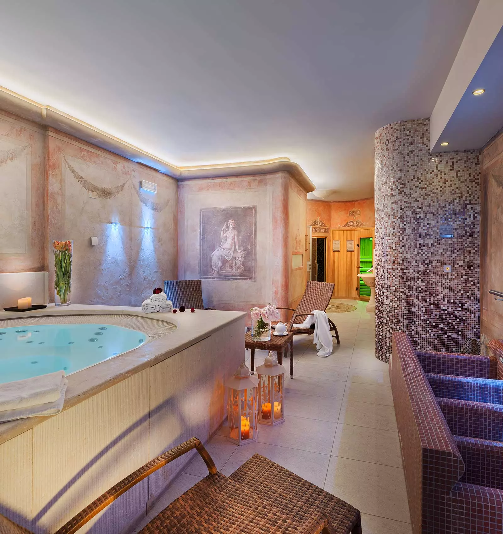 Area relax della Spa